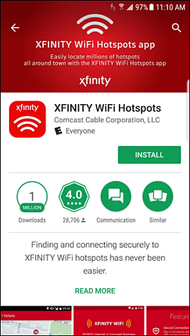 How do I get the WhatsApp Messenger app on my Samsung Galaxy device