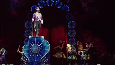 Jennifer Lopez enjoys the celebrations of her concert
